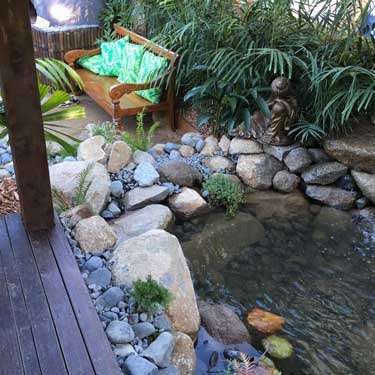 gympie granite boulders for retaining