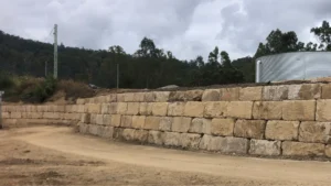 sandstone retaining walls b grade