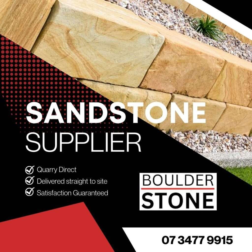 Sandstone supplier for retaining walls