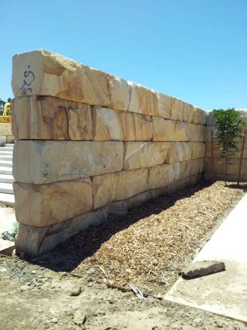 B Grade Sandstone blocks - quad sawn