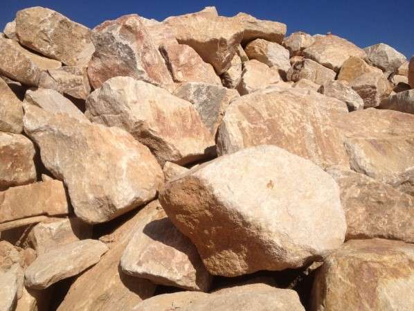 hammered Natural Boulders