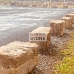 sandstone blocks for bollards