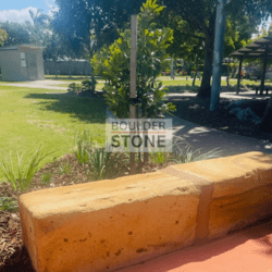 commercial landscapes with sandstone