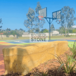 commercial landscapes with sandstone